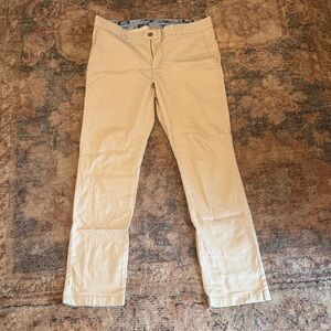 Tommy Bahama Beige Slim Chino Pants
